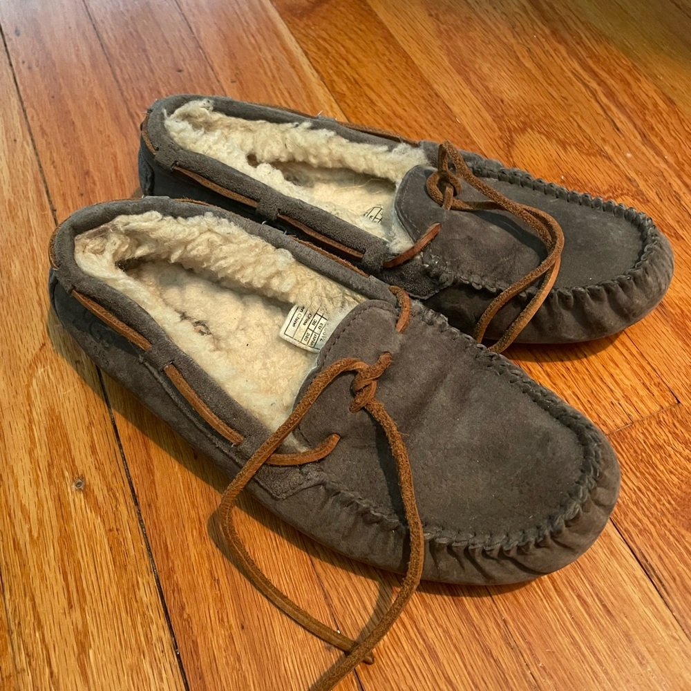 Ugg suede moccasin